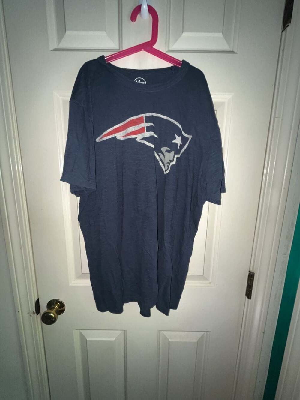 47 Brand New England Patriots Blue Graphic T-Shirt